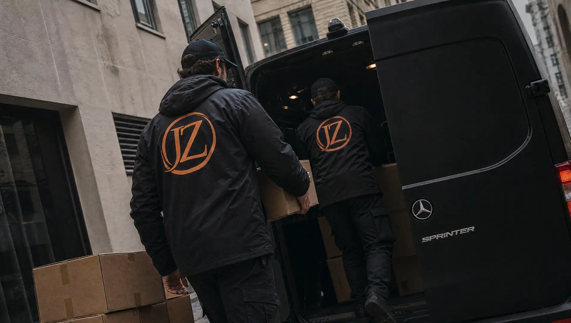 Preparing parcels for delivery